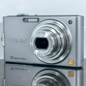 Panasonic LUMIX DMC-FX60 シルバー 1210万画素 光学5倍ズーム 広角25mm 手ブレ補正 薄型 コンパクトデジタルカメラ