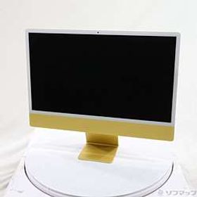 iMac 24-inch Mid-2021 Z12S0005V Apple M1 8コアCPU_8コアGPU 8GB SSD256GB イエロー 〔macOS v26.3〕