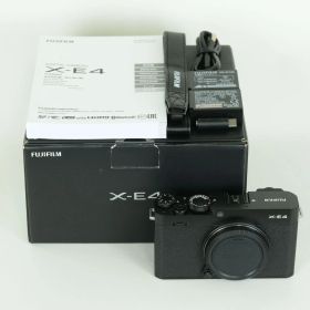 [美品 | シャッター数560回｜バッテリー2個付] FUJIFILM X-E4 [ボディ ブラック] | FUJIFILM Xマウント