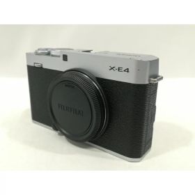 【中古】FujiFilm FUJIFILM X-E4 ボディ シルバー【大阪本店】保証期間1ヶ月【ランクB】