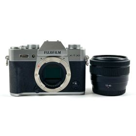 【在庫一掃】 富士フイルム FUJIFILM X-T30 XC15-45mm レンズキット シルバー デジタル ミラーレス 一眼カメラ 【中古】