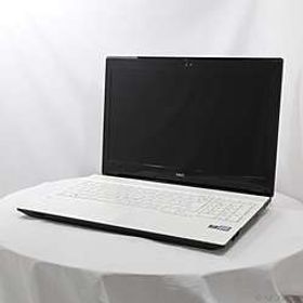 LaVie Note Standard PC-NS700FAW クリスタルホワイト 〔Windows 10〕 ［Core-i7-7500U (2.7GHz)／8GB／SSD500GB／15.6インチワ
