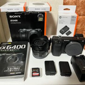 Sony α6400 ミラーレスカメラ 本体