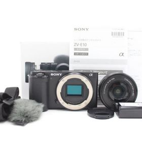 ソニー(SONY)のショット数925！ SONY ZV-E10 パワーズームレンズキット ブラック(ミラーレス一眼)