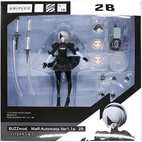 BUZZmod. NieR：Automata Ver1.1a 2B 1/12 アクションフィギュア