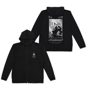 NieR：Automata Ver1.1a 2B 薄手ドライパーカー/BLACK-XXL