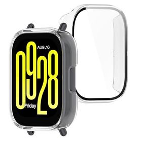 Redmi Watch 5 Lite カバー xiaomi (シャオミ) Redmi Watch 5 Lite ケース 超薄型 PC+ガラス素材 一体型 全面保護 超薄型 装着簡単 耐衝