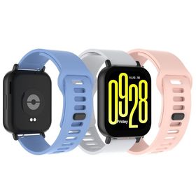 (Bigqin) Xiaomi Redmi Watch 5 Active/5 Lite 用の バンド 替えベルト (3色セット) ソフトシリコン製 Hauwei Watch GT 6 Pro/5/4 46mm
