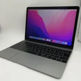 Apple MacBook 12インチ CoreM3:1.1GHz 256GB スペースグレイ MLH72J/A (Early 2016)