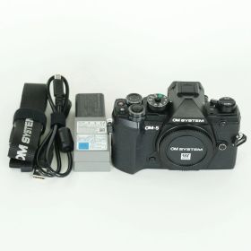 [美品 | シャッター数6,310回｜バッテリー2個付] OM SYSTEM OM-5 [ボディ ブラック] | マイクロフォーサーズマウント