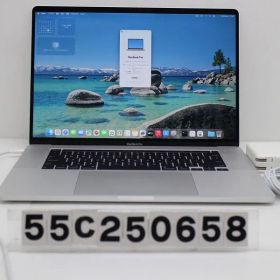 Apple MacBook Pro 16in 2019 A2141 シルバー Core i9 9980HK 2.4GHz/64GB/512GB/WQXGA(3072x1920)/AMDRadeon Pro 5300M 【55C250658】