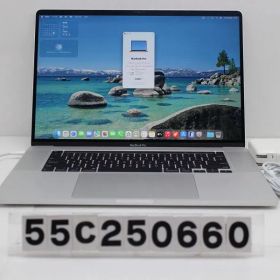 Apple MacBook Pro 16in 2019 A2141 シルバー Core i9 9980HK 2.4GHz/64GB/512GB/WQXGA(3072x1920)/AMDRadeon Pro 5300M 【55C250660】