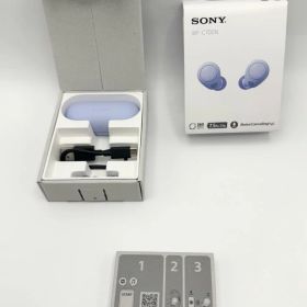 中古 ソニー 完全ワイヤレスイヤホン WF-C700N ラベンダー 紫 WF-C700N VZ 音楽 ミュージック 音楽鑑賞 運動 ランニング 通勤 通学 耳 イヤー イヤホン 音質 没入感 集中 音 使いやすい ジムリラックス 小さい