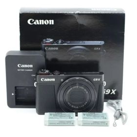CANON PowerShot G9 X コンパクトデジタルカメラ ブラック 動作確認済 #11009