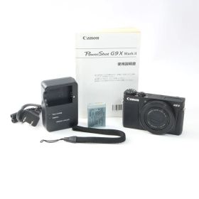 Canon キャノン PowerShot G9X Mark II ブラック コンパクトデジタルカメラ