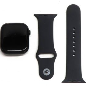Apple Watch Series 10 GPSモデル 46mm (ジェットブラックアルミニウムケース/ブラックスポーツバンド) [MWWP3J/A] スマートウォッチ