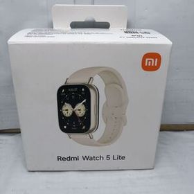 【★開封未使用品】 シャオミ(Xiaomi) スマートウォッチ Redmi Watch 5 Lite 1.96インチ有機ELディスプレイ ライトゴールド A1554