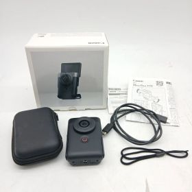 元箱付き！新品級 ★ Canon Vlogカメラ PowerShot V10 ブラック PSV10BK