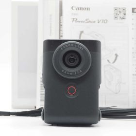 キャノン Canon PowerShot V10 Vlog Camera Black 元箱 [新品同様] #Z5708A