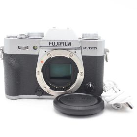 ■美品■ FUJIFILM ミラーレス一眼 X-T20 ボディ シルバー X-T20-S ♯10312