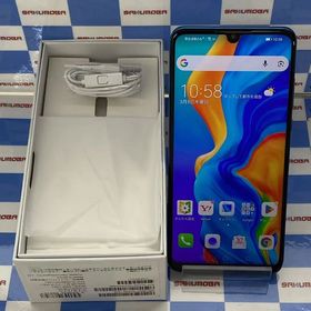 HUAWEI P30 lite 64GB ピーコックブルー MAR-LX2J SoftBank版SI