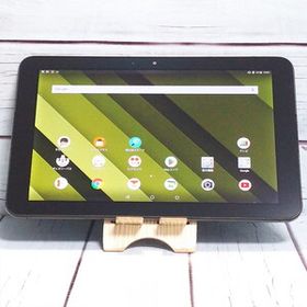 au Qua tab QZ10 KYT33 オリーブブラック 本体 白ロム SIMロック解除済み SIMフリー C540043