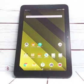 au Qua tab QZ10 KYT33 オリーブブラック 本体 白ロム SIMロック解除済み SIMフリー C726121