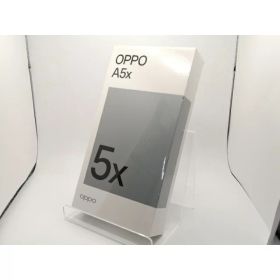 【未使用】Oppo 国内版 【SIMフリー】 OPPO A5x 4GB 128GB ホワイト【静岡】保証期間3ヶ月