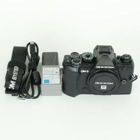 [美品 | シャッター数6,310回｜バッテリー2個付] OM SYSTEM OM-5 [ボディ ブラック] | マイクロフォーサーズマウント