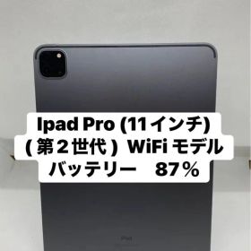 Ipad Pro 11インチ第2世代 128GB 7PTRF