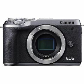【中古】 キヤノン Canon EOS M6 Mark II ボディー シルバー EOSM6MK2SL-BODY 当店保証30日間 人気 ミラーレス 一眼レフ 交換レンズ カメラ