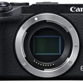 【中古】 Canon ミラーレス一眼カメラ EOS M6 Mark II ボディー ブラック EOSM6MK2BK-BODY