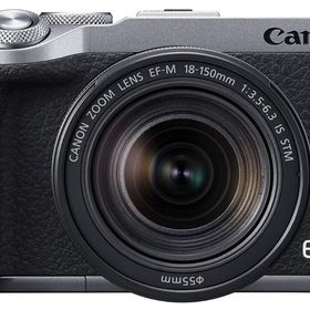 【中古】Canon キヤノン EOS M6 Mark II EF-M18-150mm IS STM レンズキット シルバー