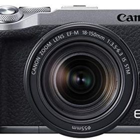 【中古】「非常に良い」Canon ミラーレス一眼カメラ EOS M6 Mark II EF-M18-150 IS STM レンズキット シルバー EOSM6MK2SL-18150ISSTM