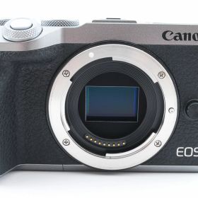 【中古】Canon キヤノン EOS M6 Mark II ボディ シルバー