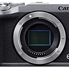 【中古】Canon キヤノン ミラーレス一眼 EOSM6 mark2 ボディー シルバー