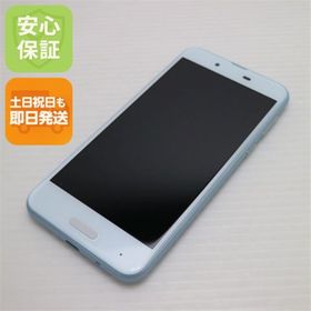 シャープ(SHARP)の新品同様 UQmobile AQUOS sense ブルー M444(スマートフォン本体)