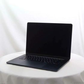 【中古】Apple(アップル) MacBook Air 15.3-inch Mid-2023 MQKX3J／A Apple M2 8コアCPU_10コアGPU 8GB SSD512GB ミッドナイト 〔15.3 Sequoia〕 【258-ud】