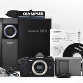 ■ 美品 ■オリンパス OLYMPUS E-M5 MarkII ブラック ミラーレス一眼 元箱付き #0121-Y-121-D4