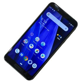 SIMフリー SHARP AQUOS sense3 lite 64GB SH-RM12 楽天 ○判定 ブラック アンドロイドスマートフォン スマホ 【中古】 12603K2