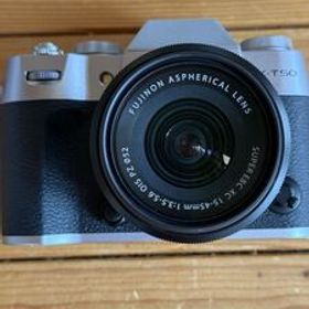 ほぼ新品 FUJIFILM X-T50 XC15-45mm レンズキット 元箱付 シャッター156回 2024年8月購入 ミラーレス一眼