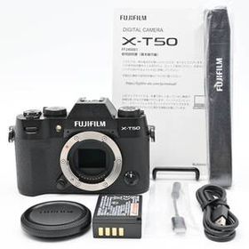 ★極上品★FUJIFILM X-T50 ボディ ブラック ショット数 604回
