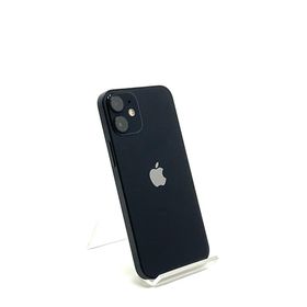 アップル(Apple)の【全額返金保証】【最速発送】Apple iPhone iPhone 12 mini 64GB ブラック au 動作確認済(スマートフォン本体)