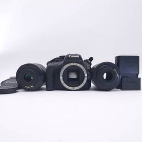 美品 Canon キヤノン EOS kiss X7 シャッター数340回以下/ EF-S 55-250mm F4-5.6 IS Ⅱ / EF-S 18-55mm F3.5-5.6 IS STM #AA4477