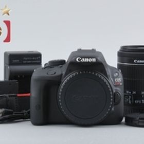 【中古】Canon キヤノン EOS Kiss X7 EF-S 18-55mm IS STM レンズキット ブラック シャッター回数僅少