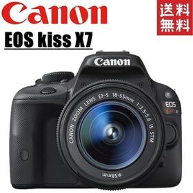 キヤノン Canon EOS kiss X7 レンズセット デジタル 一眼レフ カメラ 中古