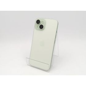 【中古】Apple 国内版 【SIMフリー】 iPhone 15 128GB グリーン MTMM3J/A【ECセンター】保証期間1ヶ月【ランクB】