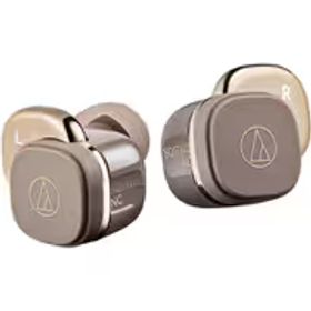 オーディオテクニカ audio-technica 完全ワイヤレスヘッドホン アクティブノイズキャンセリング/Bluetooth対応 カフェラテ ATH-SQ1TW2NC CA