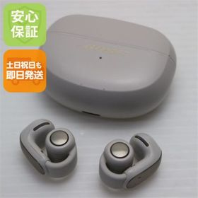 ボーズ(BOSE)の新品同様 Ultra Open Earbuds ホワイトスモーク イヤホン BOSE 即日発送 土日祝発送OK M444(ヘッドフォン/イヤフォン)