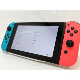 【中古】Nintendo Switch 本体 Joy-Con(L) ネオンブルー/(R) ネオンレッド HAD-S-KABAA 【2019年8月】【川崎】保証期間1ヶ月【ランクB】